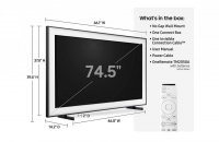 Samsung QN75LS03TAFXZA 75 Inch (191 cm) Android TV