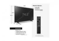 Samsung QN75Q60AAFXZA 75 Inch (191 cm) Smart TV