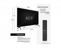 Samsung UN43TU8000FXZA 43 Inch (109.22 cm) Smart TV
