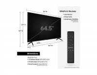 Samsung UN65TU8000FXZA 65 Inch (164 cm) Smart TV