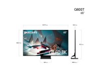 Samsung QN65Q800TAFXZC 65 Inch (164 cm) Smart TV