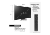 Samsung QN75QN900BFXZA 75 Inch (191 cm) Smart TV