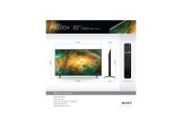 Sony XBR-85X800H 85 Inch (216 cm) Android TV