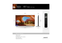 Sony KD-85X91CJ 85 Inch (216 cm) Smart TV