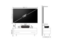 Hisense 100L5G-DLT100B 100 Inch (254 cm) Android TV