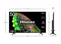 Hisense 50A6BG 50 Inch (126 cm) Smart TV