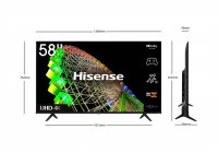 Hisense 58A6BG 58 Inch (147 cm) Smart TV