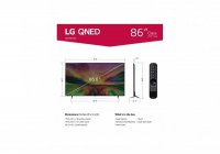 LG 86QNED80URA 86 Inch (218 cm) Smart TV