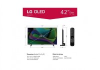 LG OLED42C3AUA 42 Inch (107 cm) Smart TV