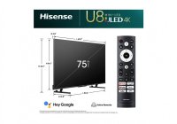 Hisense 75U8K 75 Inch (191 cm) Smart TV